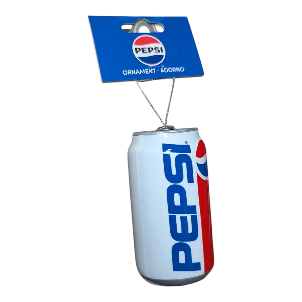Retro Pepsi Soda Can Decor Christmas Tree Ornament By Ruz NWT Gift